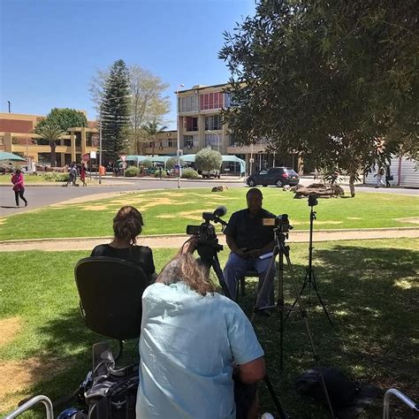 Filming at the University of Namibia – E-learning Africa