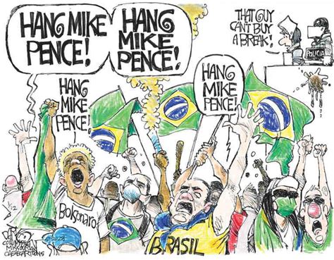 Political Cartoon on 'Rioters Seize Brazil’s Capital' by at The Comic News