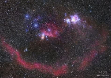 Orion nebulae and Barnard’s Loop | Astrocat