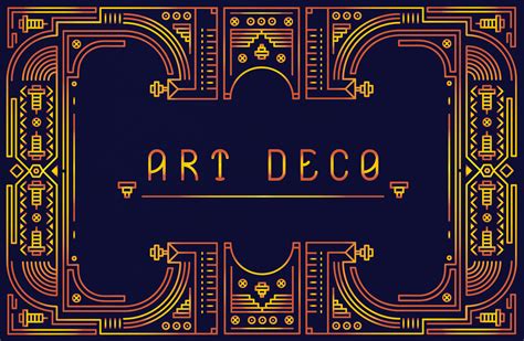 Art Deco Alphabet design :: Behance