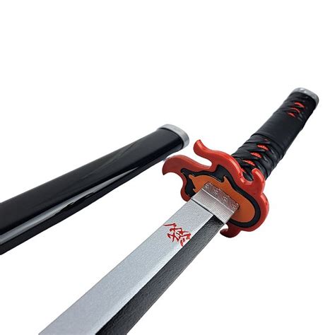 Katana Tanjiro V2 Rengoku Demon Slayer Lâmina Bambu Cosplay, katana ...