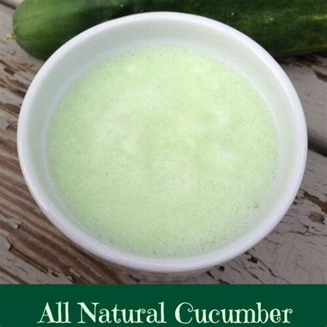 Natural Cucumber Face Mask - STOCKPILING MOMS™