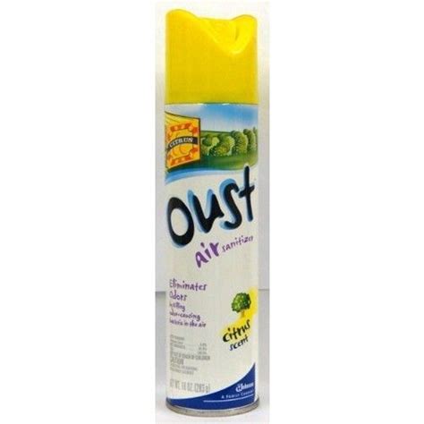 Oust Air Sanitizer Citrus Scent 10 Oz (Pack of 5) Reviews 2021