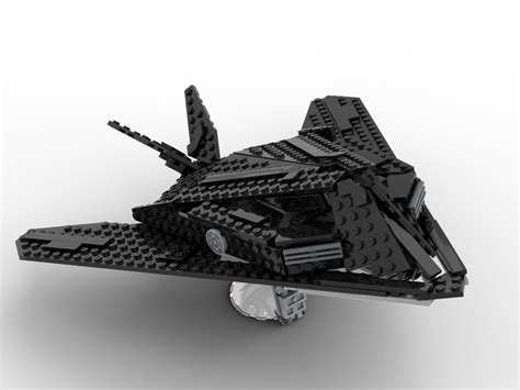 LEGO MOC LOCKHEED F-117 NIGHTHAWK STEALTH AIRCRAFT by rybrickster ...