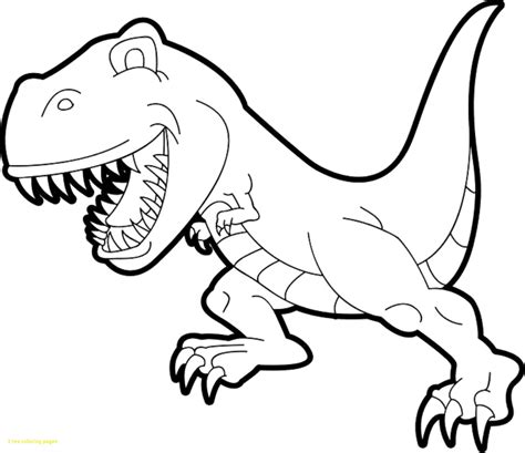 T Rex Skeleton Coloring Page at GetDrawings | Free download