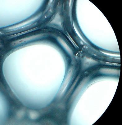 The Wonderful Microworld: Soap Bubbles Through The Microscope