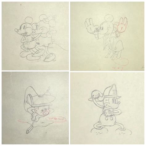 Spotlight on Mickey Mouse & early original Mickey Mouse drawings