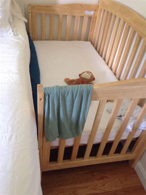 peaceful parenting: Turn Your Crib into a CoSleeper