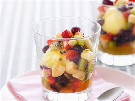 Ice Cream with Fruit Salad recipe | Eat Smarter USA