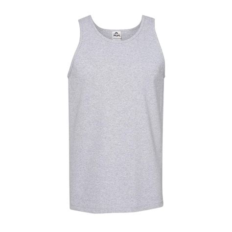 Plain Tank Top Shirt Athletic Heather - Billion Creation