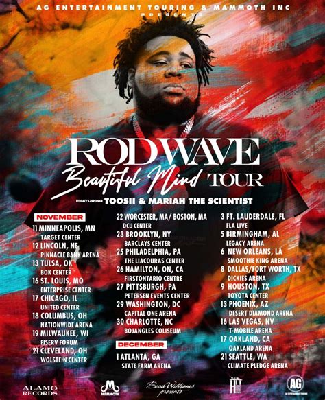 Rod Wave Announces Beautiful Mind Tour at Capital One Arena November 29, 2022 – The Rogers Revue