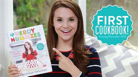 NERDY NUMMIES *COOKBOOK* ANNOUNCEMENT! - YouTube