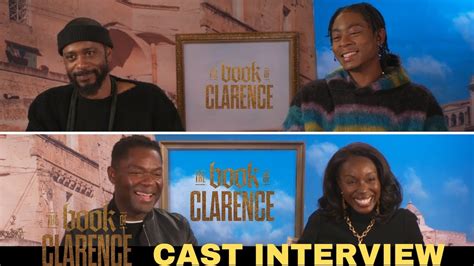 The Book of Clarence Cast Interview - YouTube