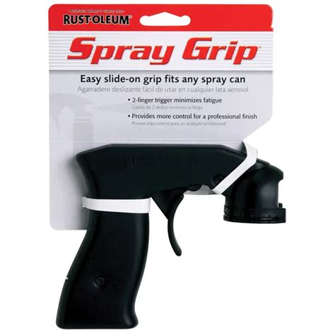 Rust-Oleum Brands 243546 Black Comfort Grip Economy Spray Can Grip | Spray Paint, Spray Can ...