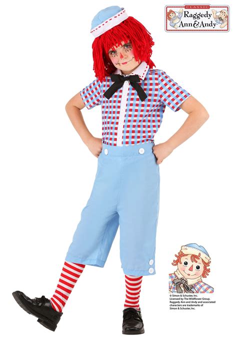 Raggedy Andy Costume for Kids | Storybook Costumes