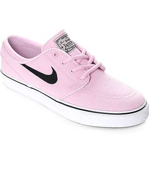 Nike SB Janoski Prism Pink Canvas Women's Skate Shoes