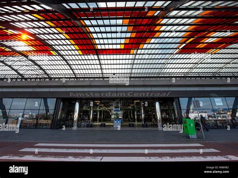 Amsterdam Centraal, Central Station, Amsterdam, North Holland ...