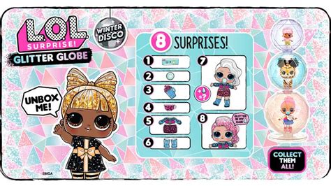 Glitter Globe Dolls: Winter is coming at Universo L.O.L. Surprise!