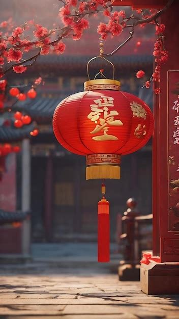 Premium Photo | Chinese new year 2024 with lantern