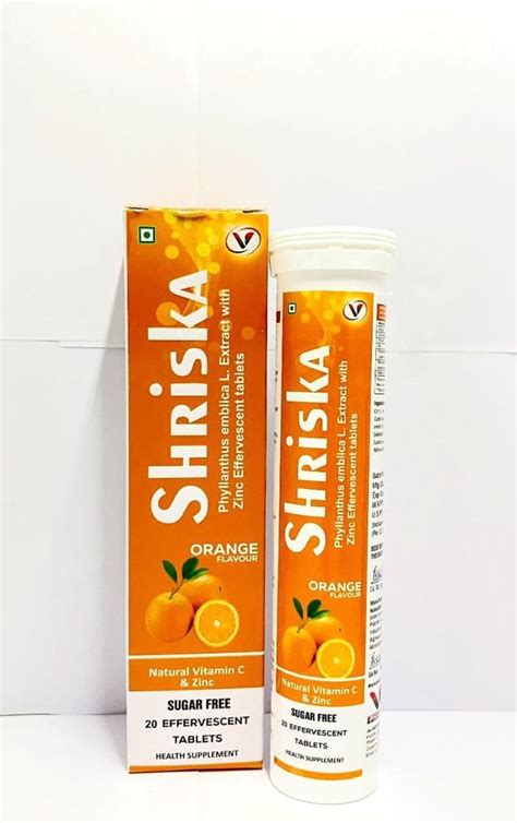 Vitamin C Zinc Effervescent Tablets at Rs 560/bottle | Ind Area | Panchkula | ID: 2850817985530