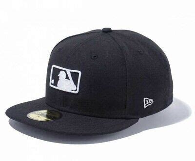 NEW ERA 59FIFTY Fitted Cap MLB Logo Black Umpire Cap Design Motif Japan Tracking | eBay