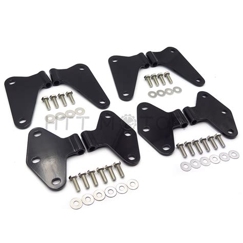 Jeep Wrangler Door Hinges Black