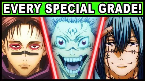 All Special Grade Curses and Their Powers Explained! | Jujutsu Kaisen / JJK Every Special Grade ...