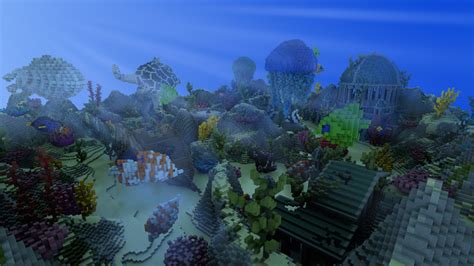 Coral Reef Survival Games Minecraft Map