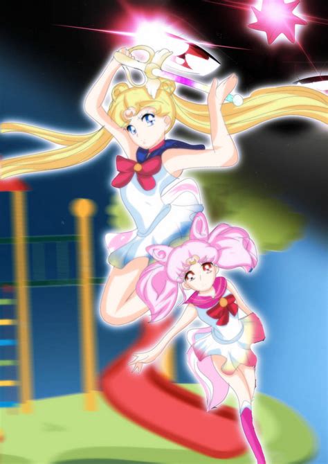 Sailor Moon SuperS Poster (Eternal Version) by lunarcrisisart on DeviantArt