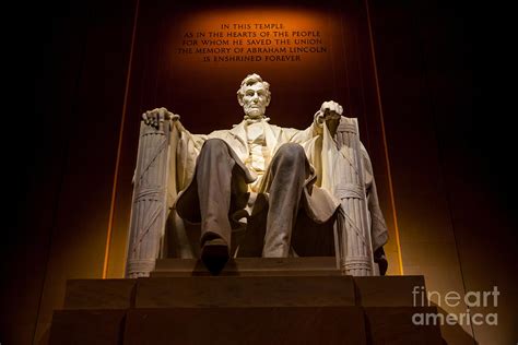 Lincoln Memorial at Night - Washington D.C. Photograph by Gary Whitton ...