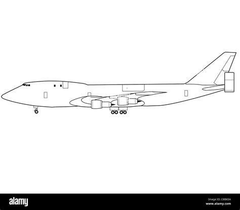 Boeing 747 Drawing