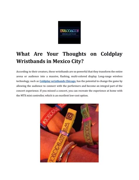 PPT - What Are Your Thoughts on Coldplay Wristbands in Mexico City ...