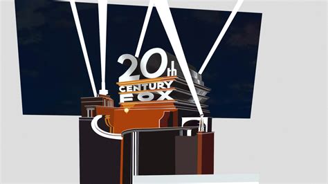 20th Century Fox Logo 1953 Remake 3d Model By Vr23 - vrogue.co