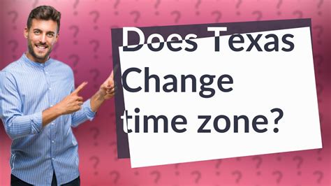 Does Texas Change time zone? - YouTube