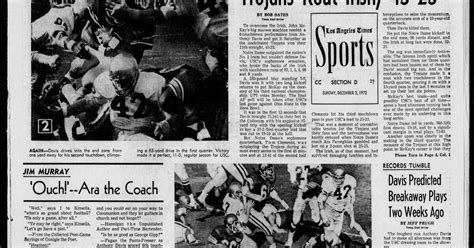 The Sports Report: Why the 1972 USC Trojans were the best college ...