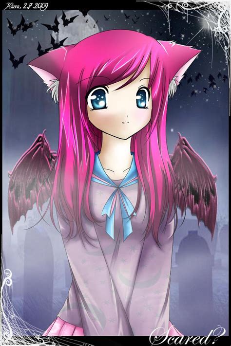 Cat demon girl - colored by The-Princess-Of-Pain on DeviantArt