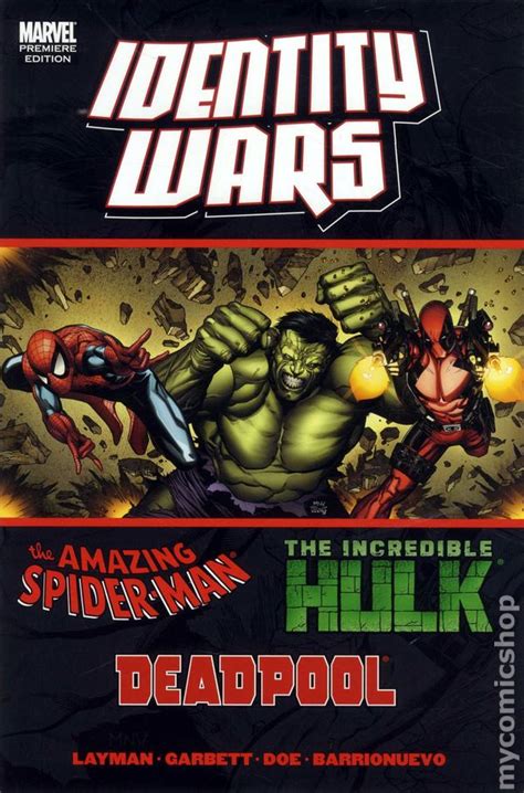 Identity Wars HC (2011 Marvel) Deadpool/Spider-Man/Hulk comic books