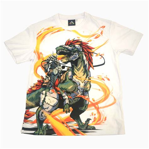 ARK: Survival Evolved Design T-Shirts - Flame