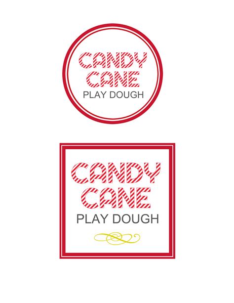 Candy Cane Play Dough - The Idea Room