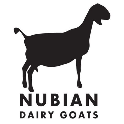 Items similar to NUBIAN DAIRY GOATS - vinyl decal sticker on Etsy