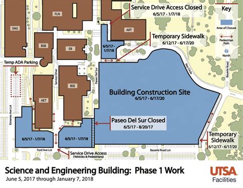 Utsa Main Campus Map