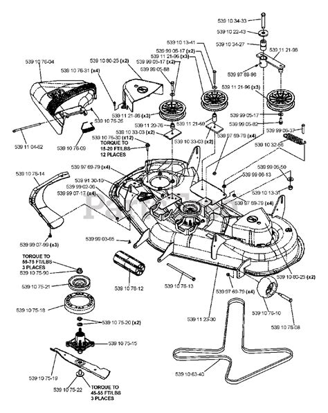 Husqvarna Zero Turn Mower Parts Schematic