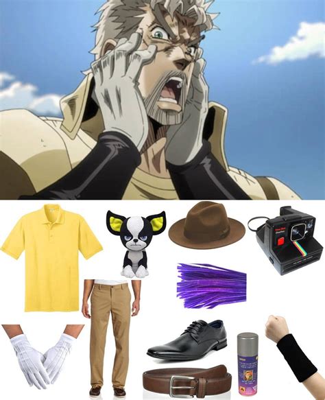 Old Joseph Joestar Costume | Carbon Costume | DIY Dress-Up Guides for Cosplay & Halloween