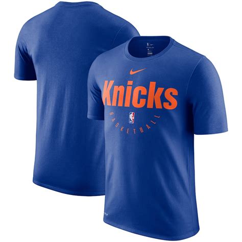 Men's Nike Blue New York Knicks Practice Legend Performance T-Shirt