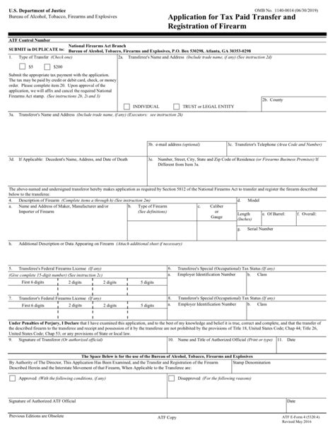 ATF Forms Explained: A Guide to Common Form Types By: Todd Gimian ...