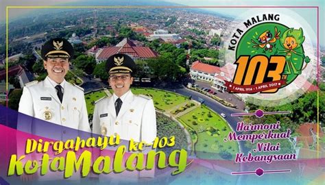 Agenda HUT ke-103 Kota Malang – Pemerintah Kota Malang