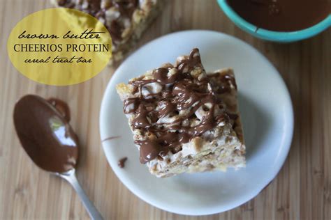 Brown Butter Cheerios Protein Cereal Treat Bars - Espresso and ...