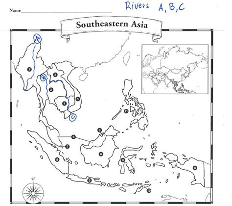 Southeast Asia Spelling Diagram | Quizlet