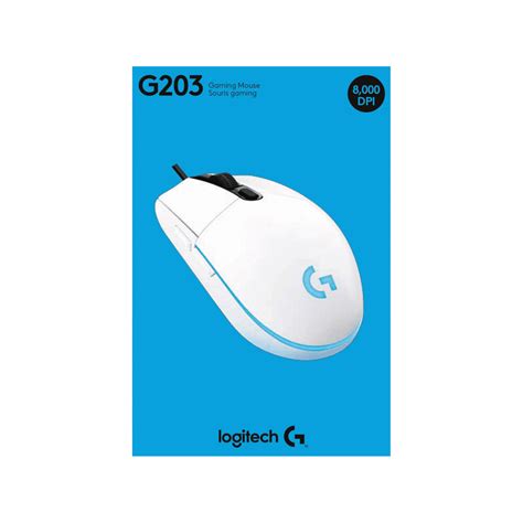 Logitech G203 LightSync RGB Colour Wave Optical Gaming Mouse - White [910-005791] - Bunnings ...