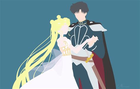 Desktop Sailor Moon Minimalist (#2379115) - HD Wallpaper & Backgrounds ...